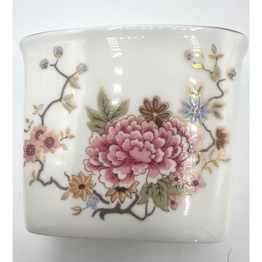 Royal Doulton England Canton Bone China‎ 1977 Toothpick Holder Vase Grannycore